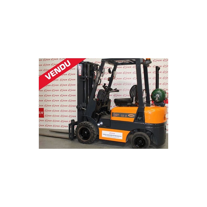 Chariot elevateur gaz occasion 1.8t OMG Chariot elevateur gaz occasion 1.8t OMG