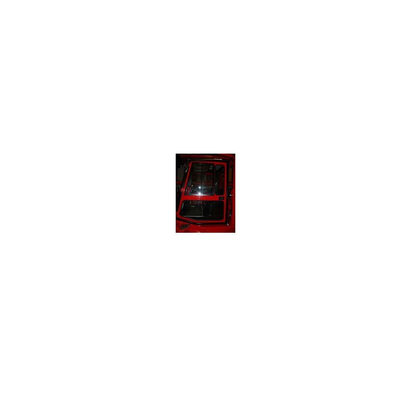 Portes PVC pour fermer la cabine