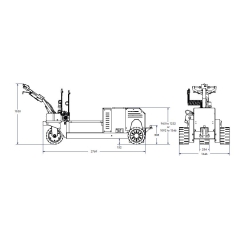 Tire remorque électrique 50 000 kg DJ PRODUCTS