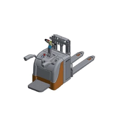 Location transpalette electrique 2500 kg 2.5t porté OMG - EXPERLIFT