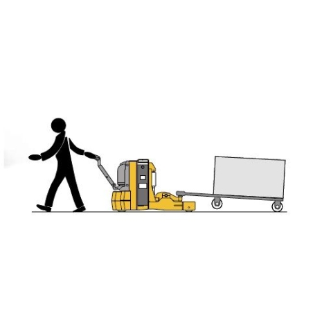 Location tracteur industriel électrique OMG 5000 kg
