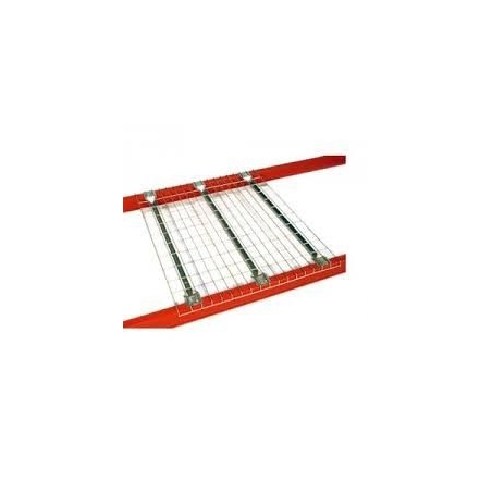 Plancher métallique filaire pour rayonnage à palette