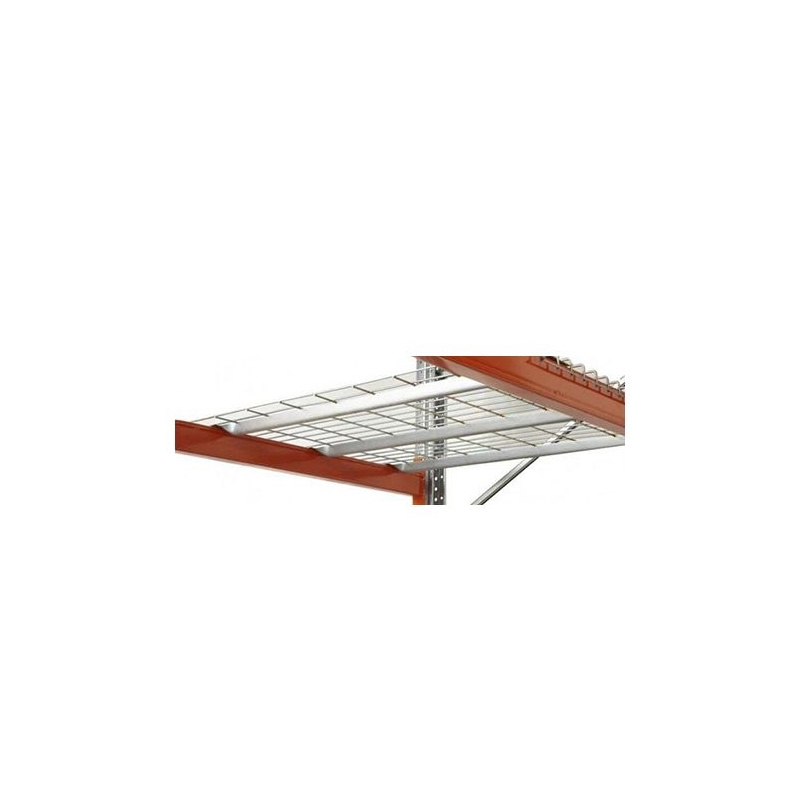Plancher métallique filaire pour rayonnage à palette