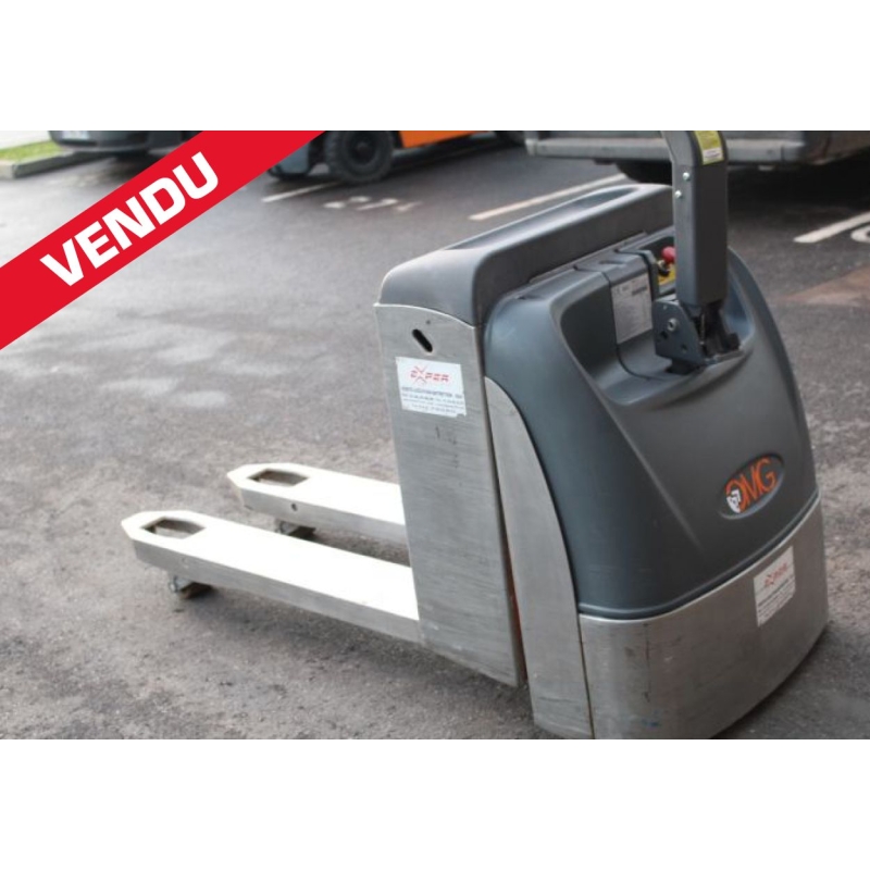 Transpalette électrique 320 inox 2000 kg Transpalette électrique 320 inox 2000 kg