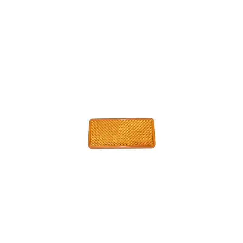 Catadioptre ambre lumière réfléchissante