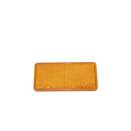 Catadioptre ambre lumière réfléchissante