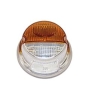 Feu avant forme ronde orange et blanc Feu avant forme ronde orange et blanc