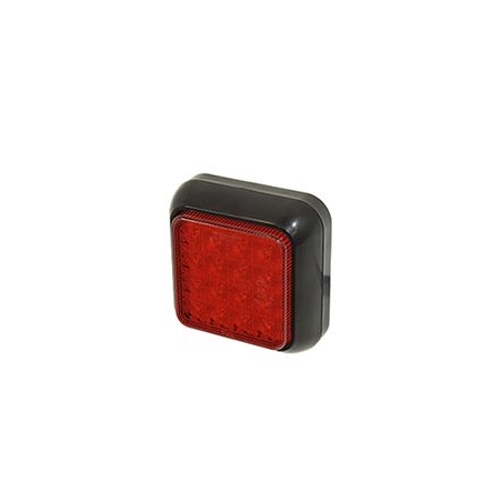 Feu avant rond orange et blanc