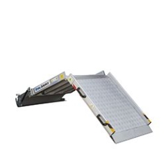 Rampe de chargement rabattable en aluminium