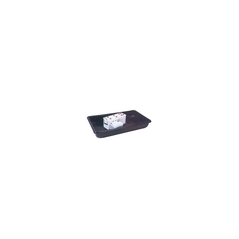 Collecteur noir de forme rectangle