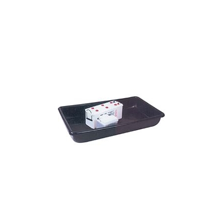 Collecteur noir de forme rectangle