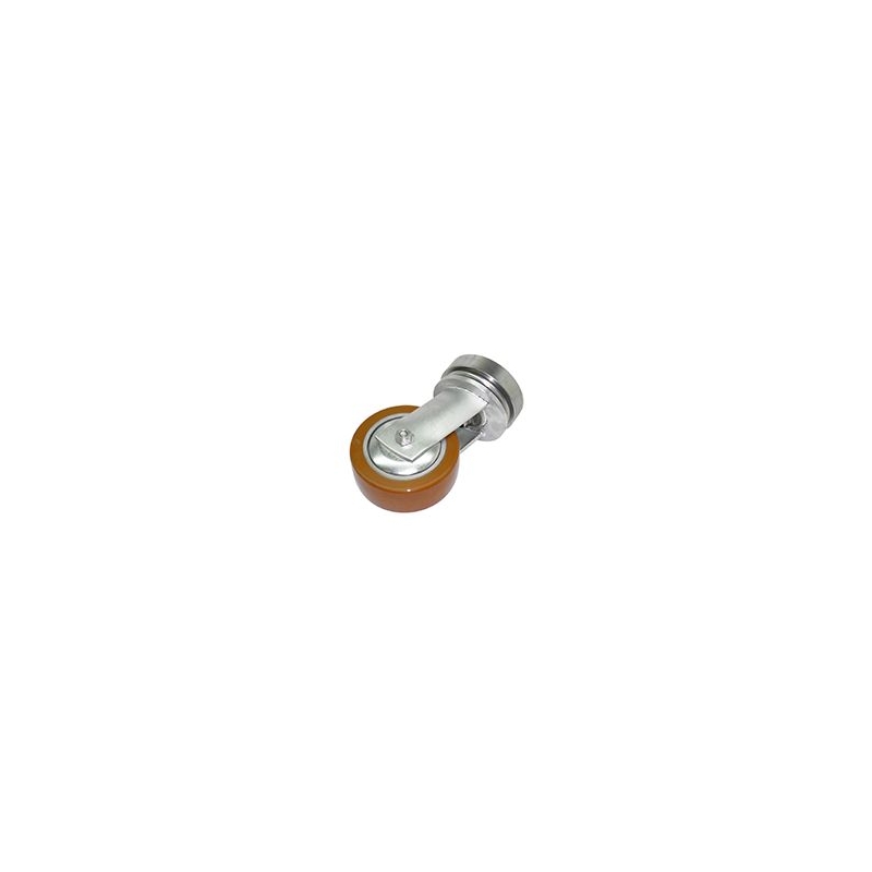 Roue pivotante en polyuréthane diamètre 140 mm Roue pivotante en polyuréthane diamètre 140 mm