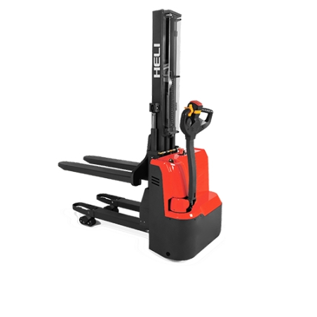 Gerbeur électrique double palettes accompagnant 1200 kg HELI - CDD12RD-S
