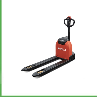 Transpalette électrique Lithium 1500 kg accompagnant HELI - CBD15J-LI3