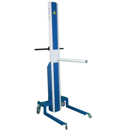 Gerbeur semi-électrique porte bobines
