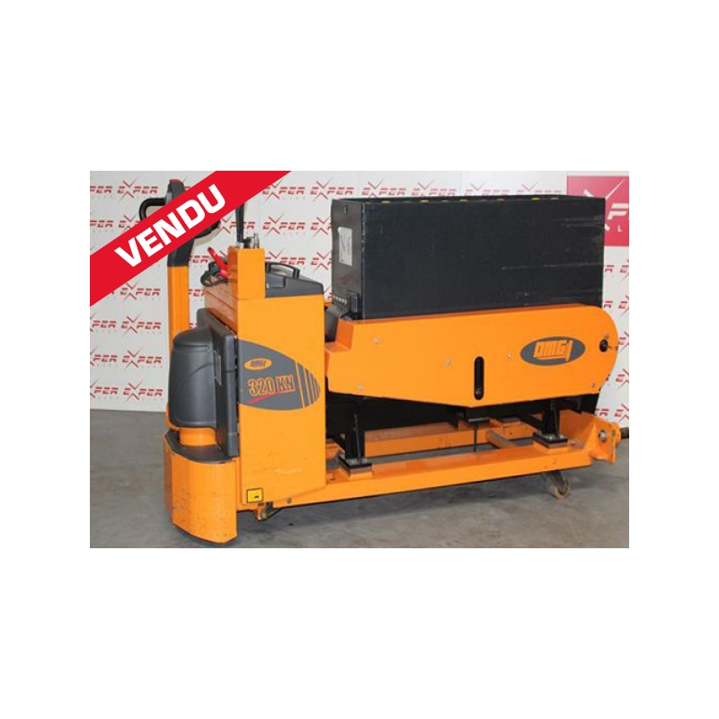 Transpalette électrique extracteur de batteries 1200 kg