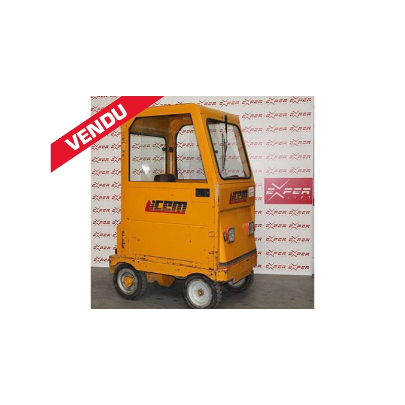 Tracteur électrique porté ICEM 3000 kg - CR430 Tracteur électrique porté ICEM 3000 kg - CR430