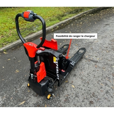 Transpalette Lithium 1500 kg roues stabilisatrices EP- F4 Li2