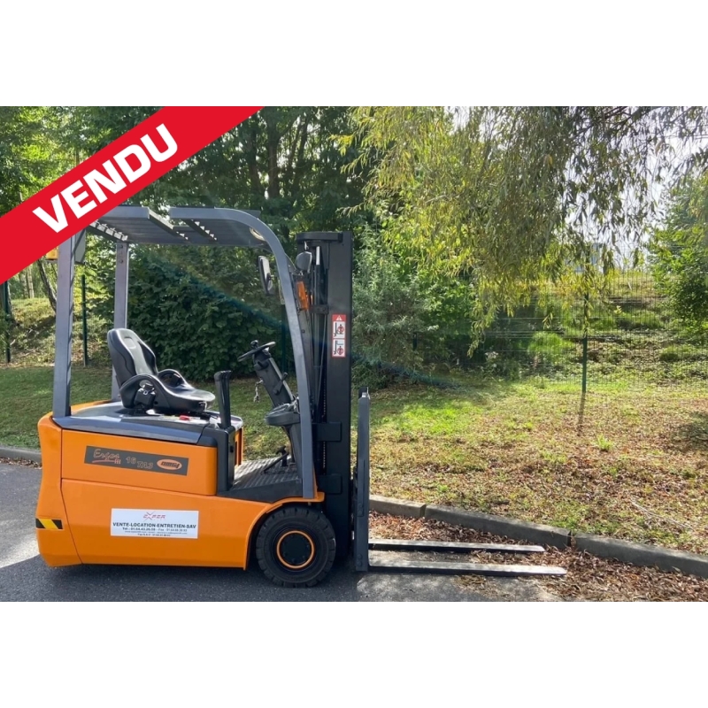 Chariot élévateur électrique 1600 kg d'occasion OMG - ERGOS 16TA3 Chariot élévateur électrique 1600 kg d'occasion OMG - ERGOS 16TA3