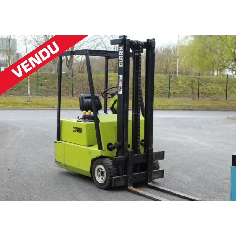 Chariot élévateur électrique d'occasion 1200 kg Clark Chariot élévateur électrique d'occasion 1200 kg Clark