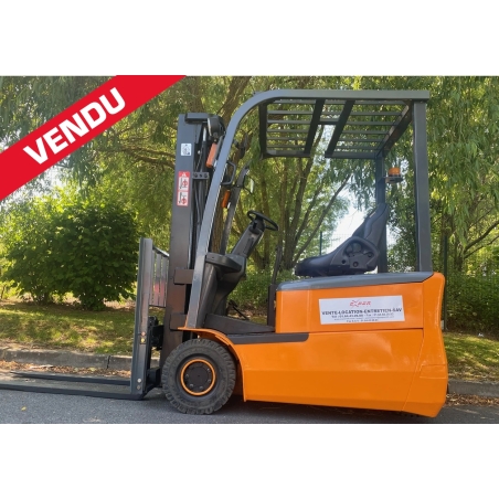 Chariot élévateur électrique d'occasion BATTERIE NEUVE 1600 kg