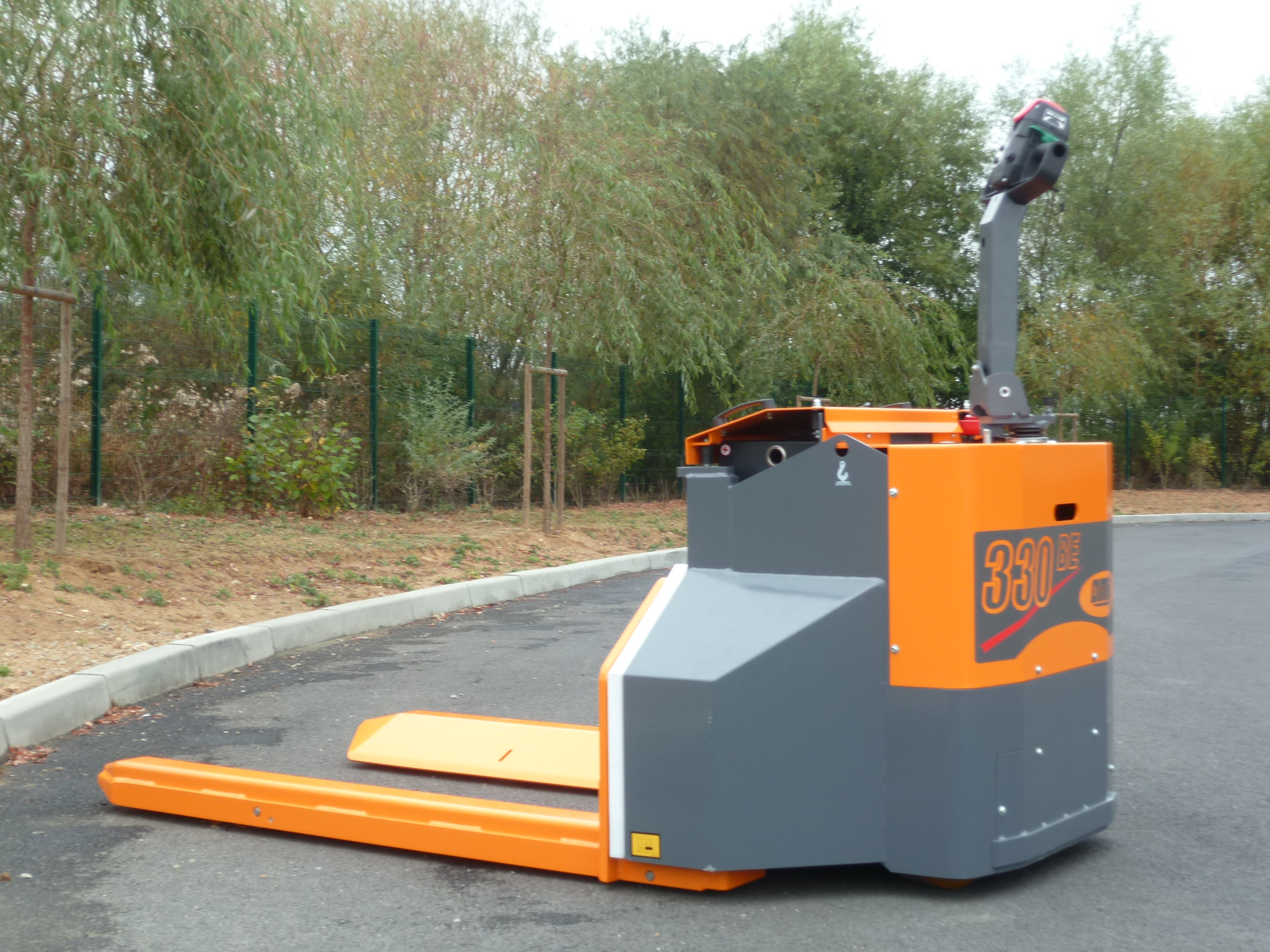 Transpalette porte bobines