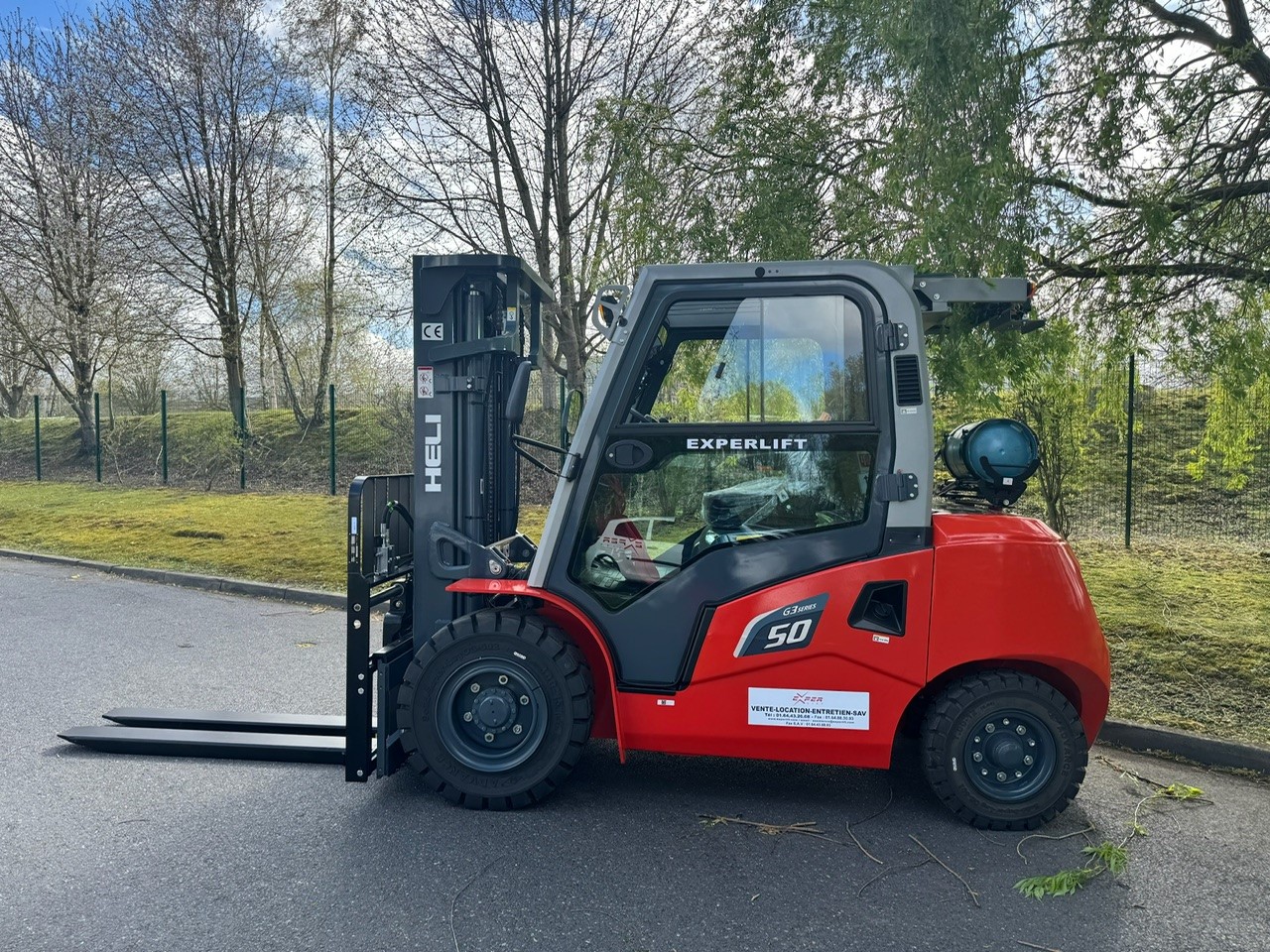 Chariot élévateur pour l'industrie