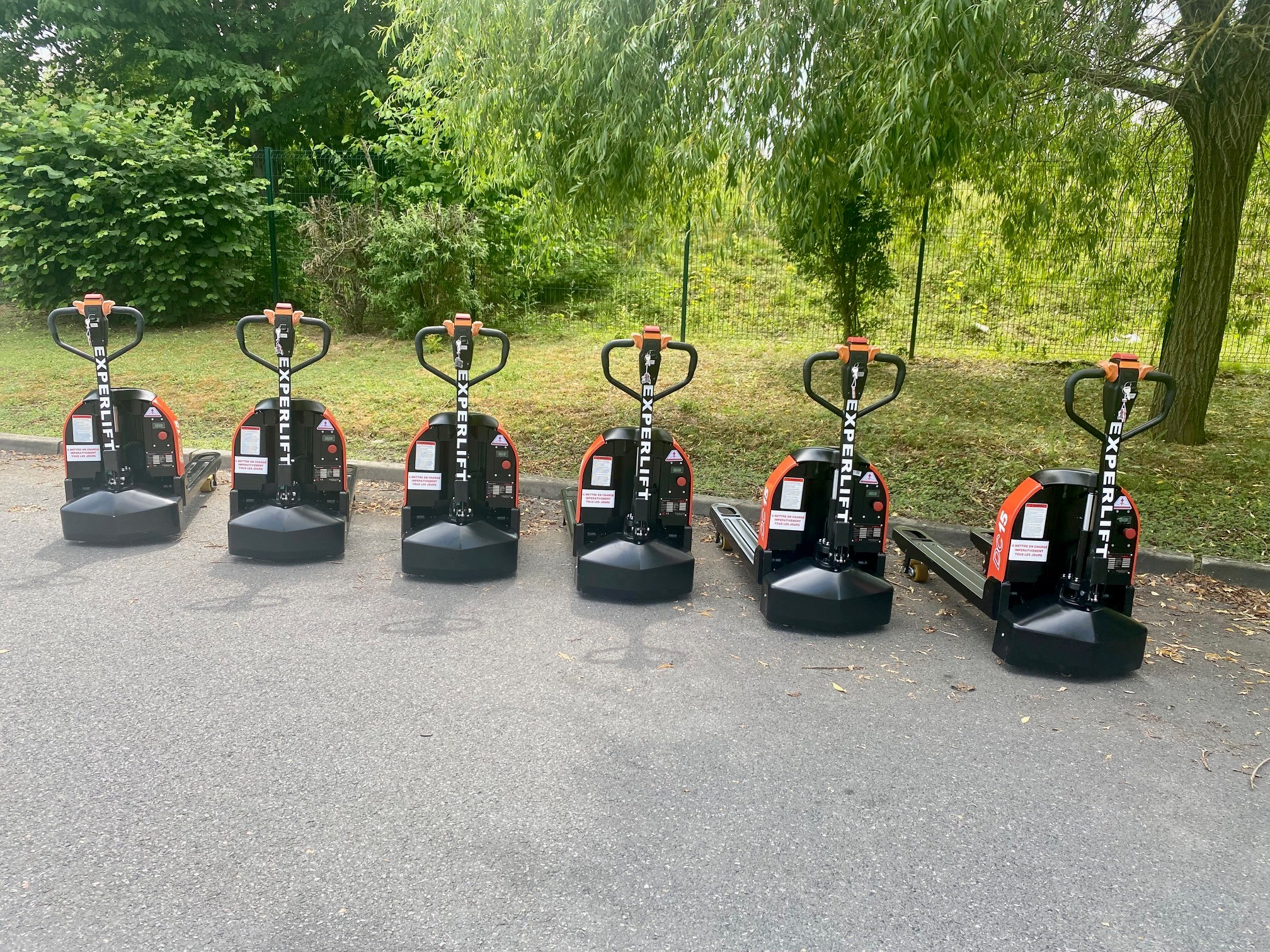 Transpalette électrique lithium