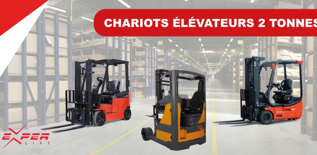 Chariots élévateurs 2 tonnes