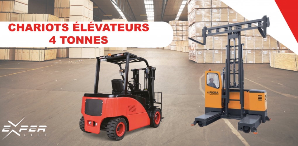 Chariots élévateurs 4 tonnes