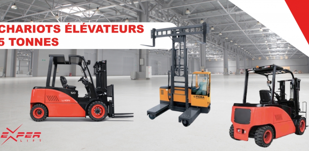 Chariots élévateurs 5 tonnes