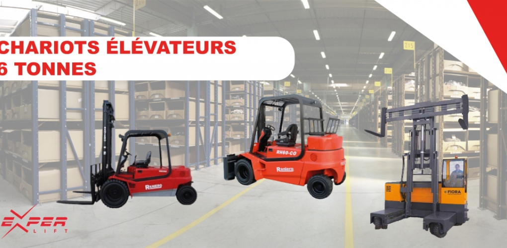 Chariots élévateurs 6 tonnes