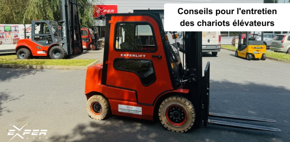 Conseils pour l'entretien des chariots élévateurs