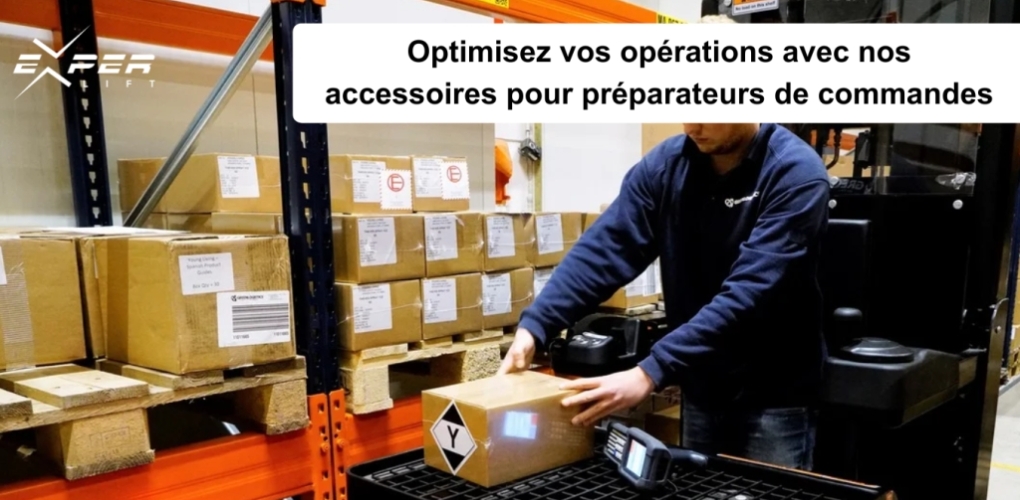 Optimisez vos opérations avec nos accessoires pour préparateurs de commandes