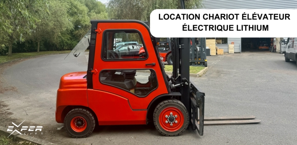 Location chariot élévateur électrique Lithium