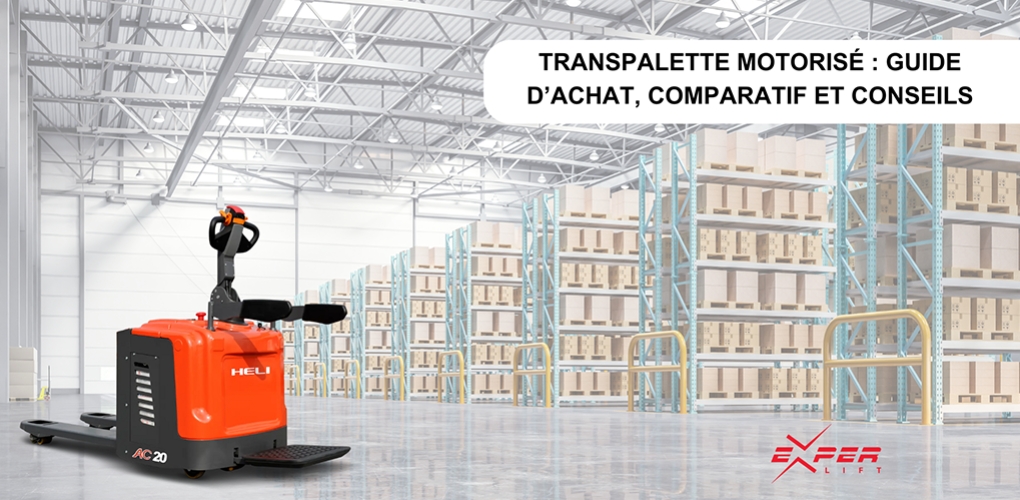 Transpalette motorisé : guide d’achat, comparatif et conseils